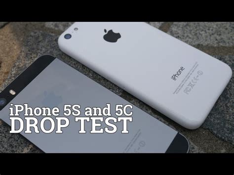 ipod 5 vs iphone 5c drop test|Breaking bad: Apple iPhone 5s and 5c drop test (video).